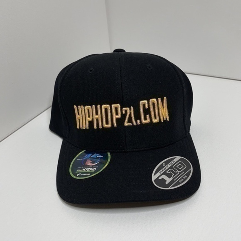 FLEXFIT HIPHOP21 BLACK/GOLD VELCRO CAP❗️
